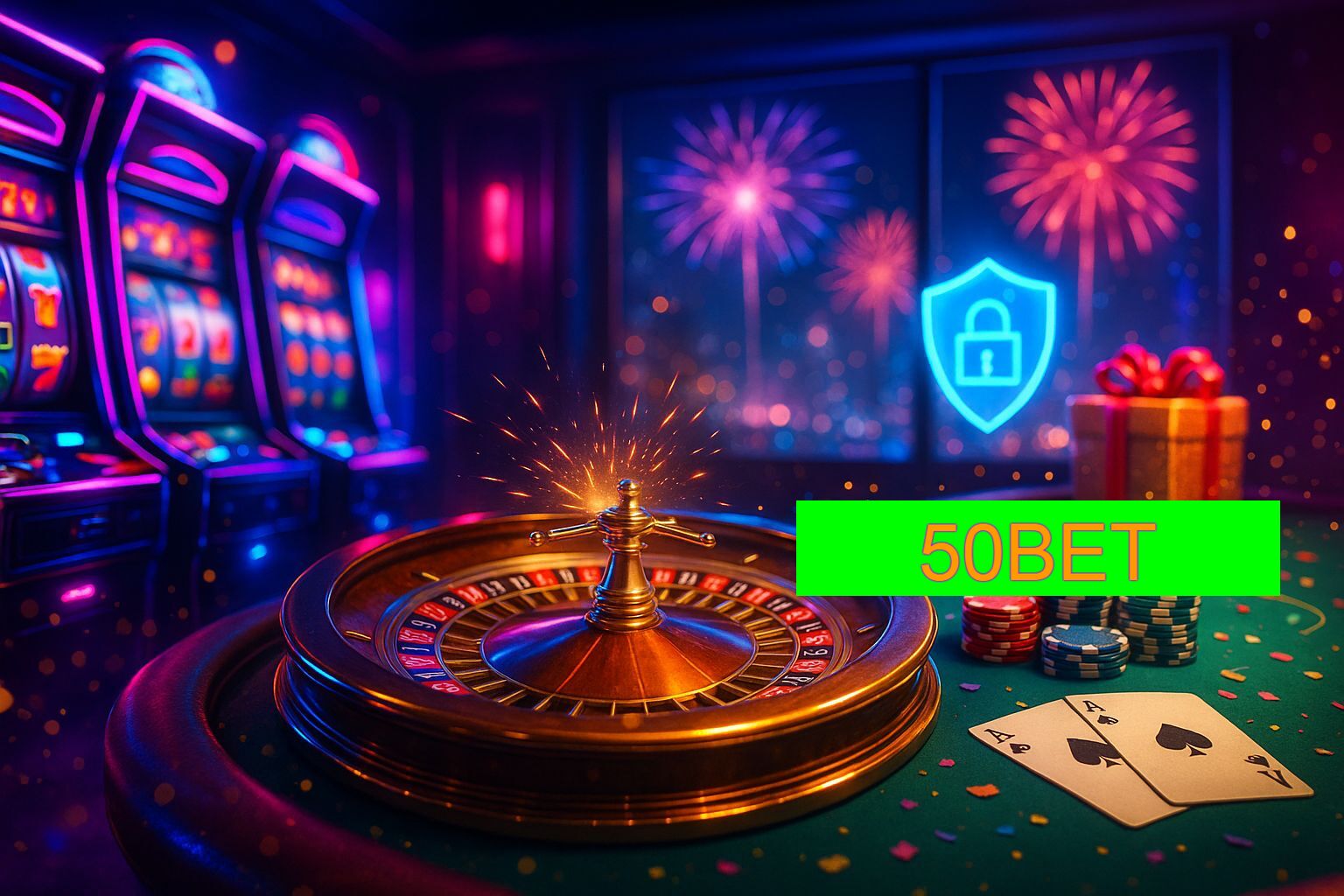 Jogos emocionantes no 50BET