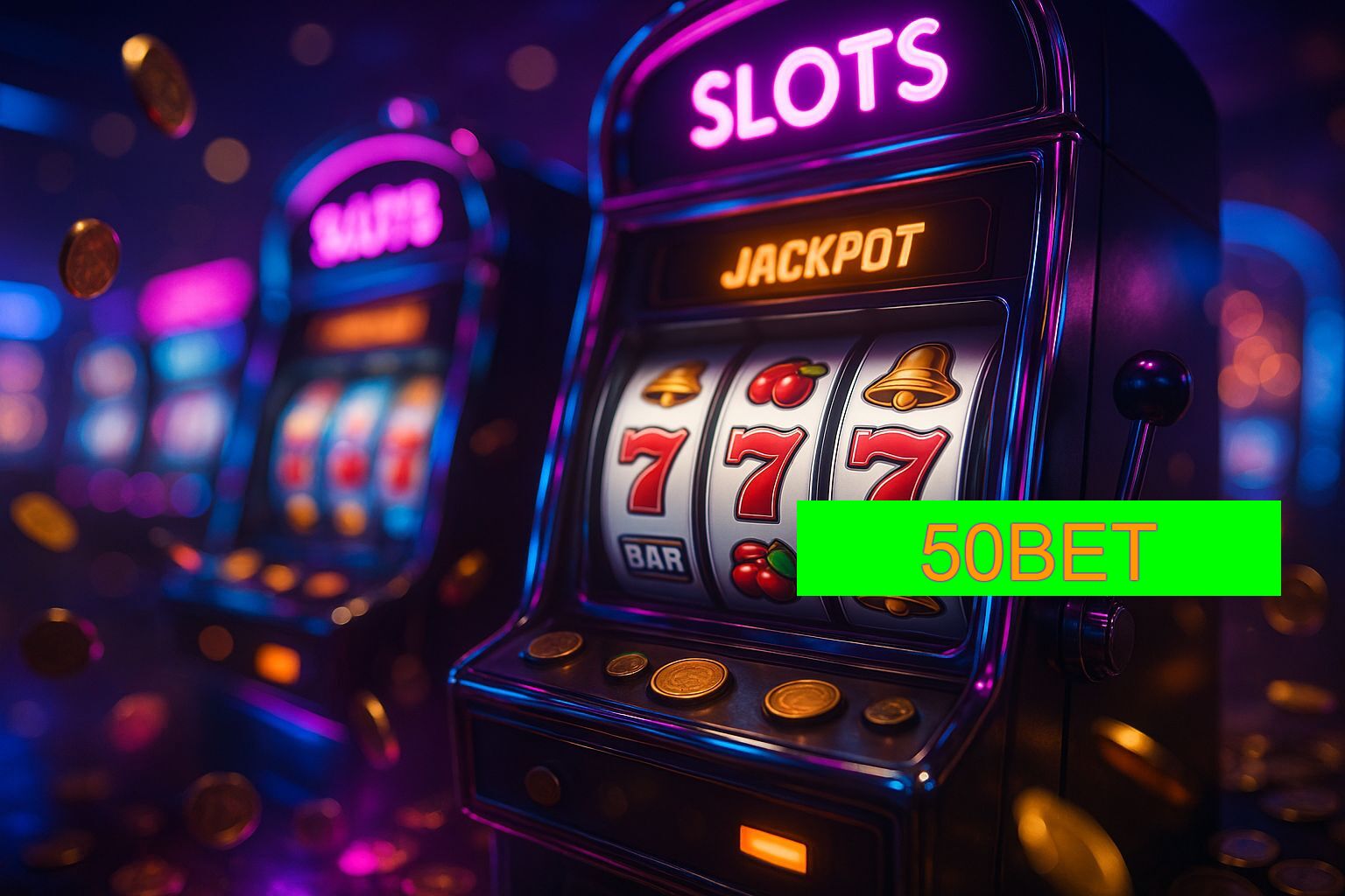 Diversos jogos de caça-níqueis